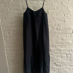 The Frankie Shop Black Button-Up Shirt
